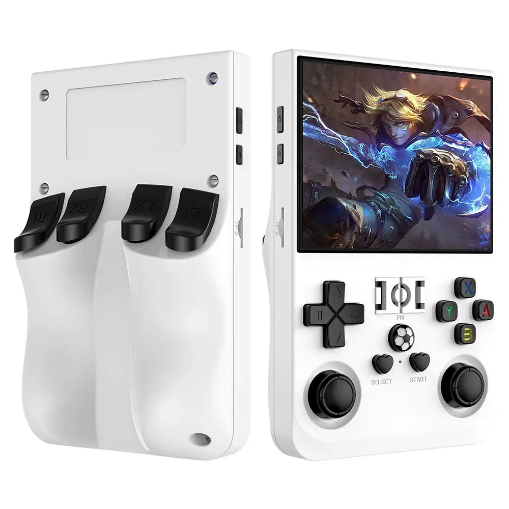 WUDS R36 PRO Retro Video Handheld Game Console with 4K HD 3.5-Inch IPS Screen, 4000Mah Battery, 64G TF Card, and 16,000+ Games Protection