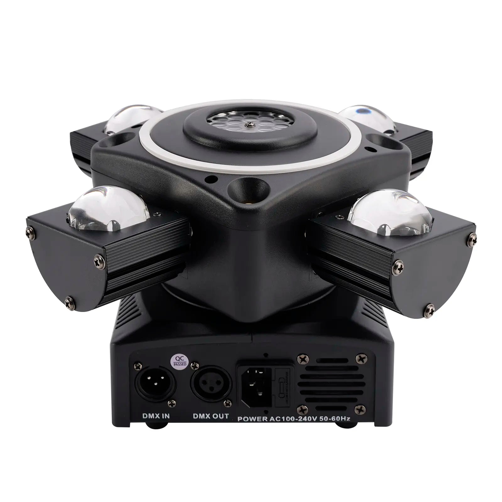 4-Arm Moving Head RGBW Beam Laser, DMX Stage Lighting, Club Lights for Disco Light Party