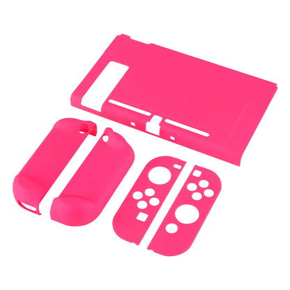 Playvital Customized Dockable Hard Shell Protective Case for Nintendo Switch Console - Black
