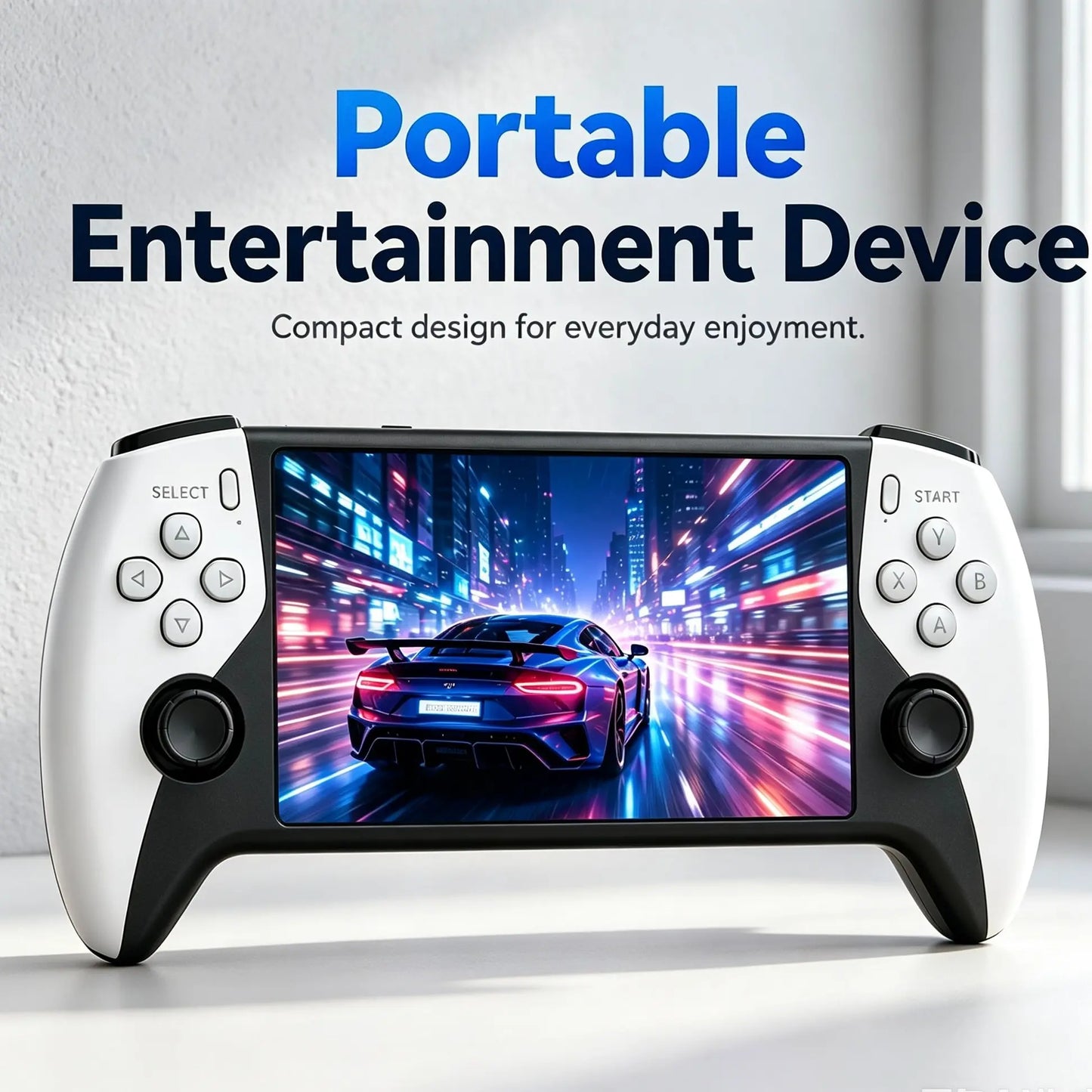 Sf3500 Retro Portable Handheld Console, Compact 5 Inch IPS HD Screen, Dual Joysticks, Compatible with Multiple Arcade Simulators, Ideal for Gaming Lovers