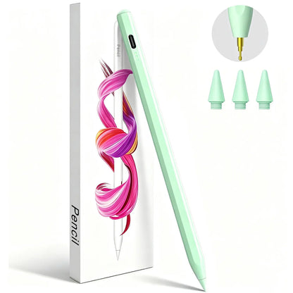 Stylus Pen for Ipad(2018-2026)-2X Fast Charge with Tilt Sensitivity & Palm Rejection for Ipad 11/10/9/8/7/6Th Gen, Air 5/4/3/M4/M3/M2, Pro 13"/12.9"/11"/M4, Mini 7/6/5Th Backtoschool