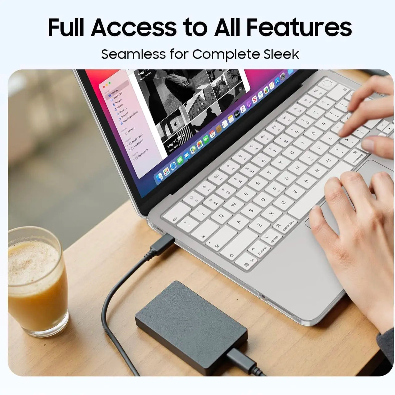 Fintie Full-Edge Laptop Protective Case for Macbook Neo 2026, with Clear Keyboard Cover and Screen Protector, Ultra-Thin Lightweight Plastic Snap-On Cover and Vented Bottom - [No Macbook Included]