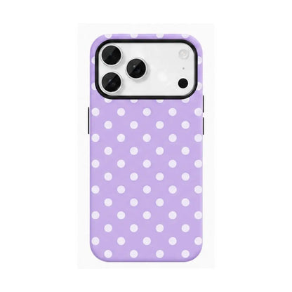 Preppy Hot Pink Polka Dot Phone Case, Cute Coquette Aesthetic Phone Cover,Hot Pink & Light Pink Polka Dot Aesthetic Iphone Case for Iphone 17 16 15 14 13 12 11 Pro Max & Samsung 22-26Galaxy