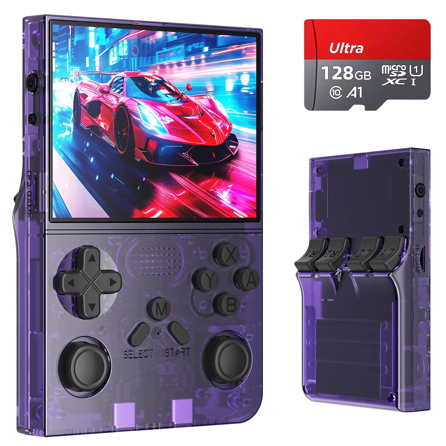 R40 Retro Handheld Game Console, Pre-Loaded Classic Games Plug & Play, Portable Pocket Video Game System, Nostalgic Arcade Gift for Kids & Adults