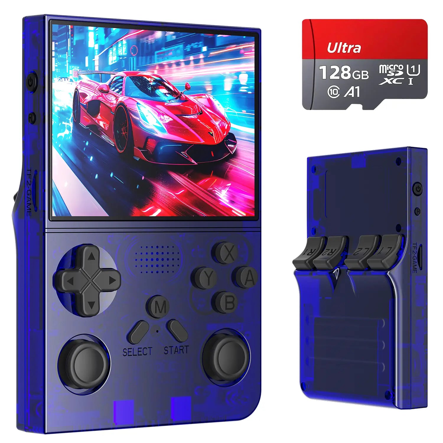 R40 Retro Handheld Game Console, Pre-Loaded Classic Games Plug & Play, Portable Pocket Video Game System, Nostalgic Arcade Gift for Kids & Adults