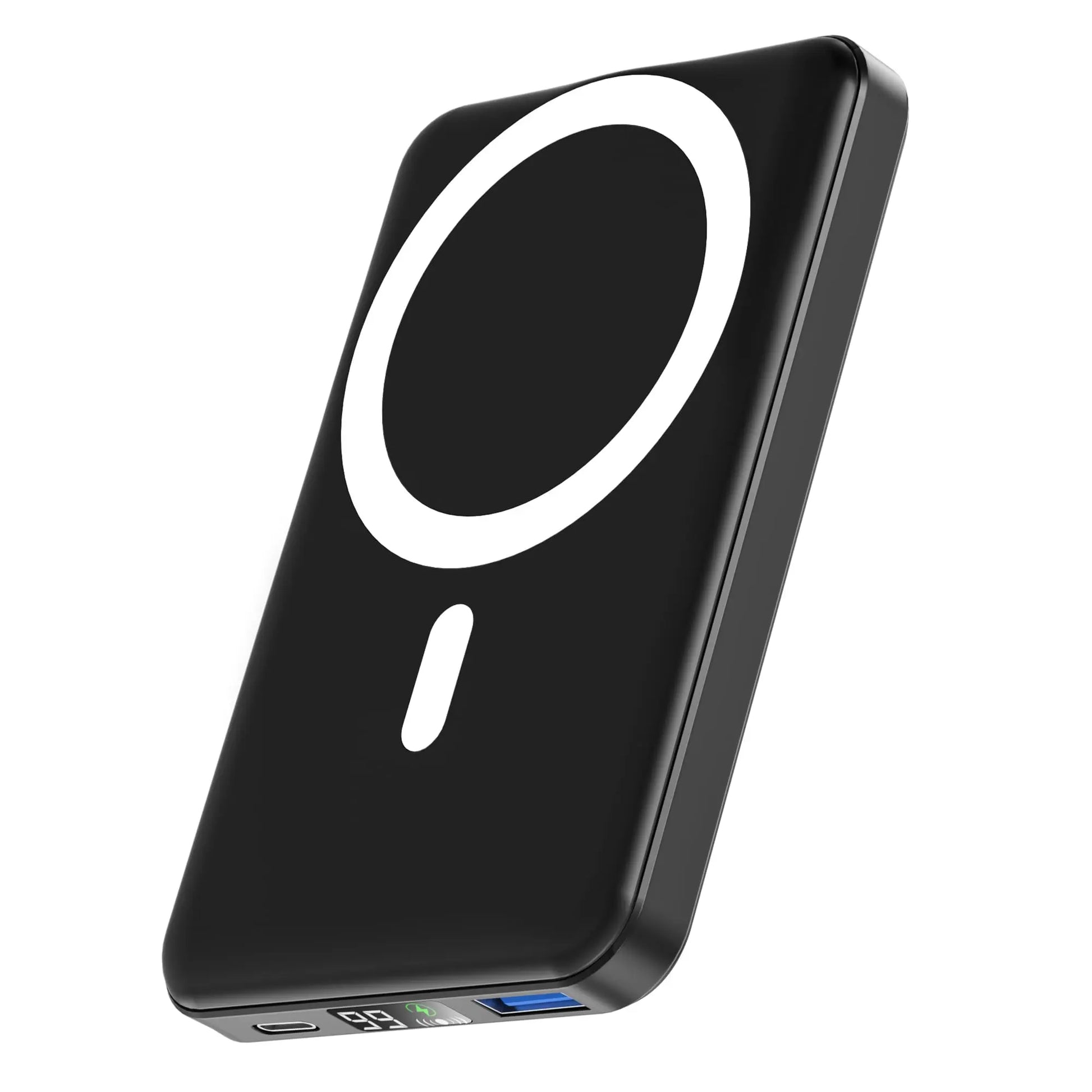 Podoru for Magsafe Power Bank, 10000Mah Magnetic Portable Charger with 22.5W PD Fast Charging USB-C Cable LED Display Wireless Battery Pack for Iphone 17/16/15/14/13/12 Series-Pink Easy Portability Fold Stand,Back to School,Back to School Haul