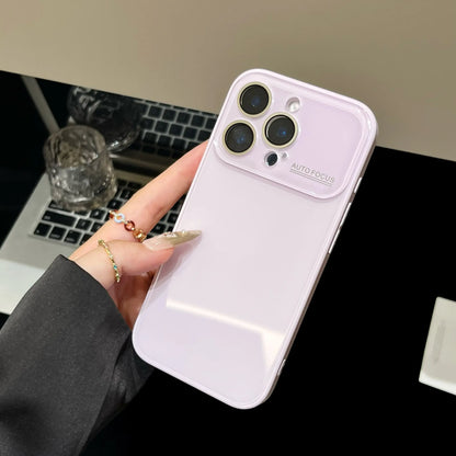 Luxury Skin-Feel Large Window Glass Cellphone Protective Case, Full Coverage Lens Film, Scratch-Resistant and Drop-Proof, Accessories, for Apple Iphone 17Pro Max to 11