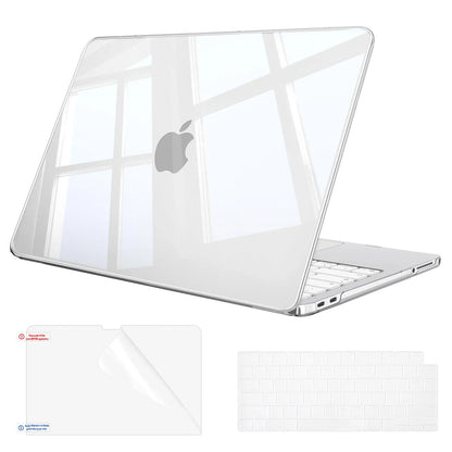 Fintie Full-Edge Laptop Protective Case for Macbook Neo 2026, with Clear Keyboard Cover and Screen Protector, Ultra-Thin Lightweight Plastic Snap-On Cover and Vented Bottom - [No Macbook Included]