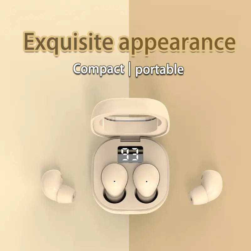 INSONIXN Wireless Bluetooth Sleep Earbuds - Ultra Compact, Comfortable Fit, High Fidelity Sound for Running & Cycling - Perfect Gift for Back to School!