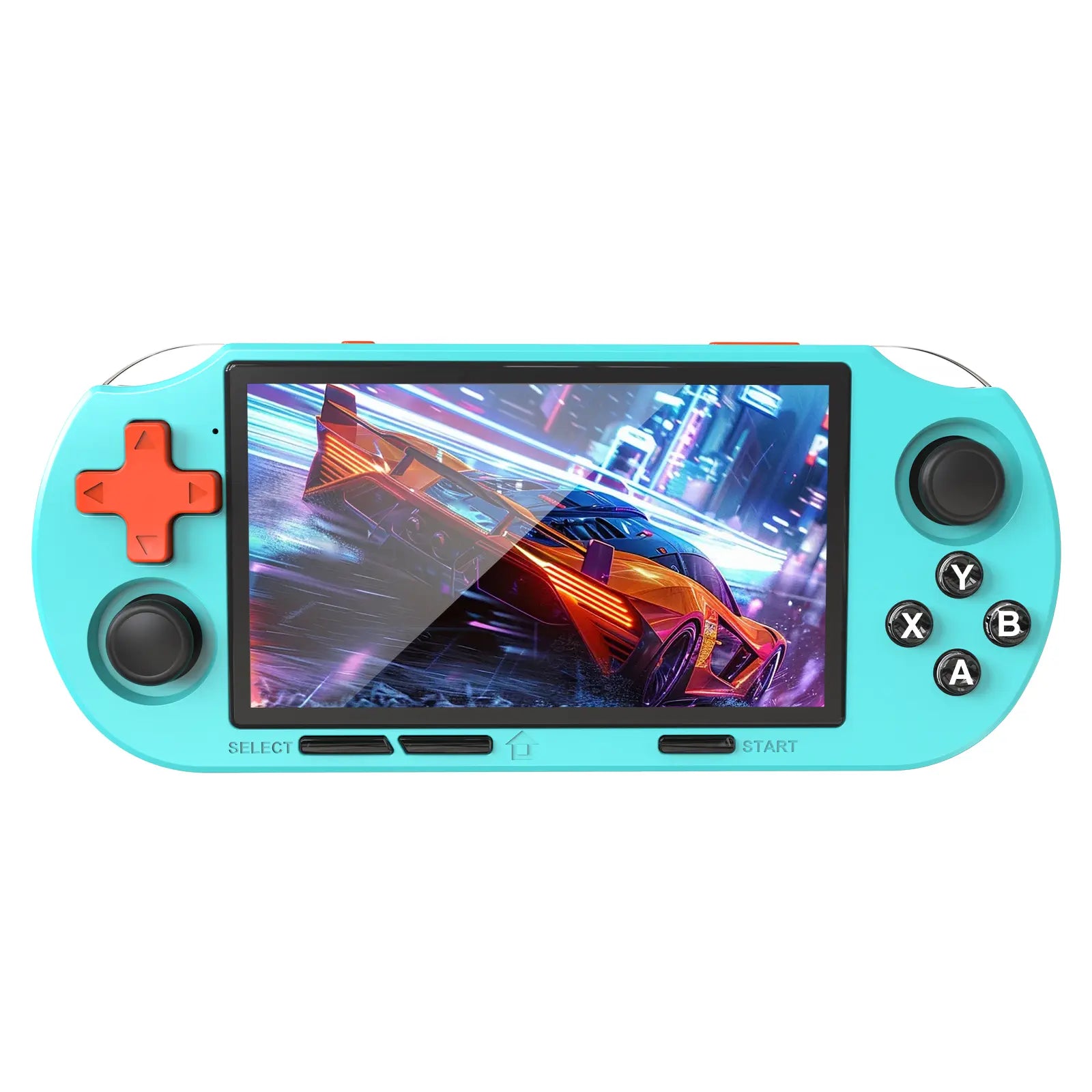 YLW ANS16 Handheld Retro Gaming Console 4.5-Inch IPS Screen 64GB Memory 16000 Games 14 Emulators RGB Lights 3000Mah Battery Portable Gift Compact Outdoorfun