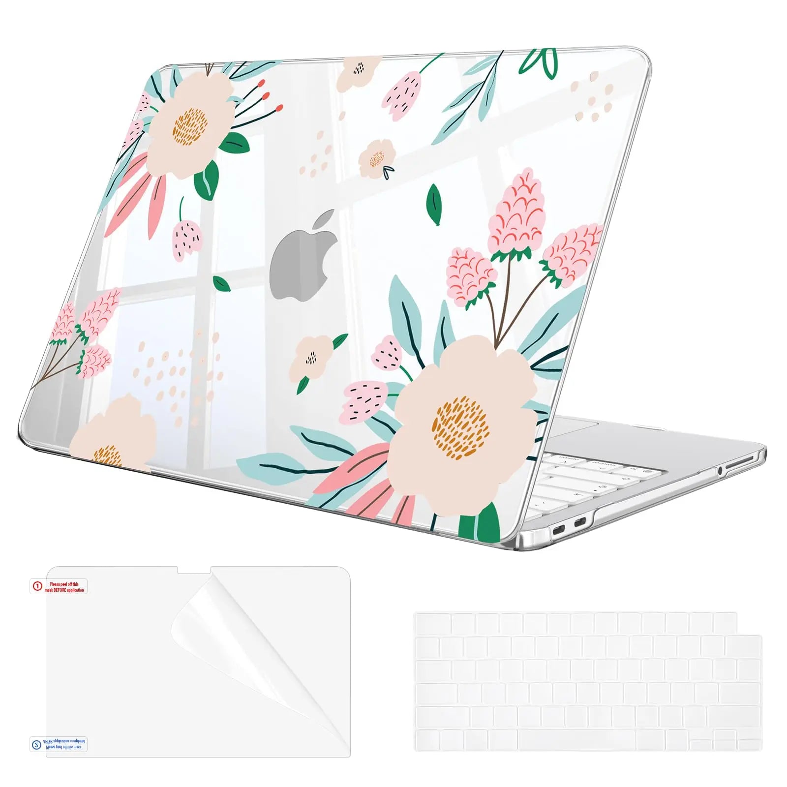 Fintie Full-Edge Laptop Protective Case for Macbook Neo 2026, with Clear Keyboard Cover and Screen Protector, Ultra-Thin Lightweight Plastic Snap-On Cover and Vented Bottom - [No Macbook Included]