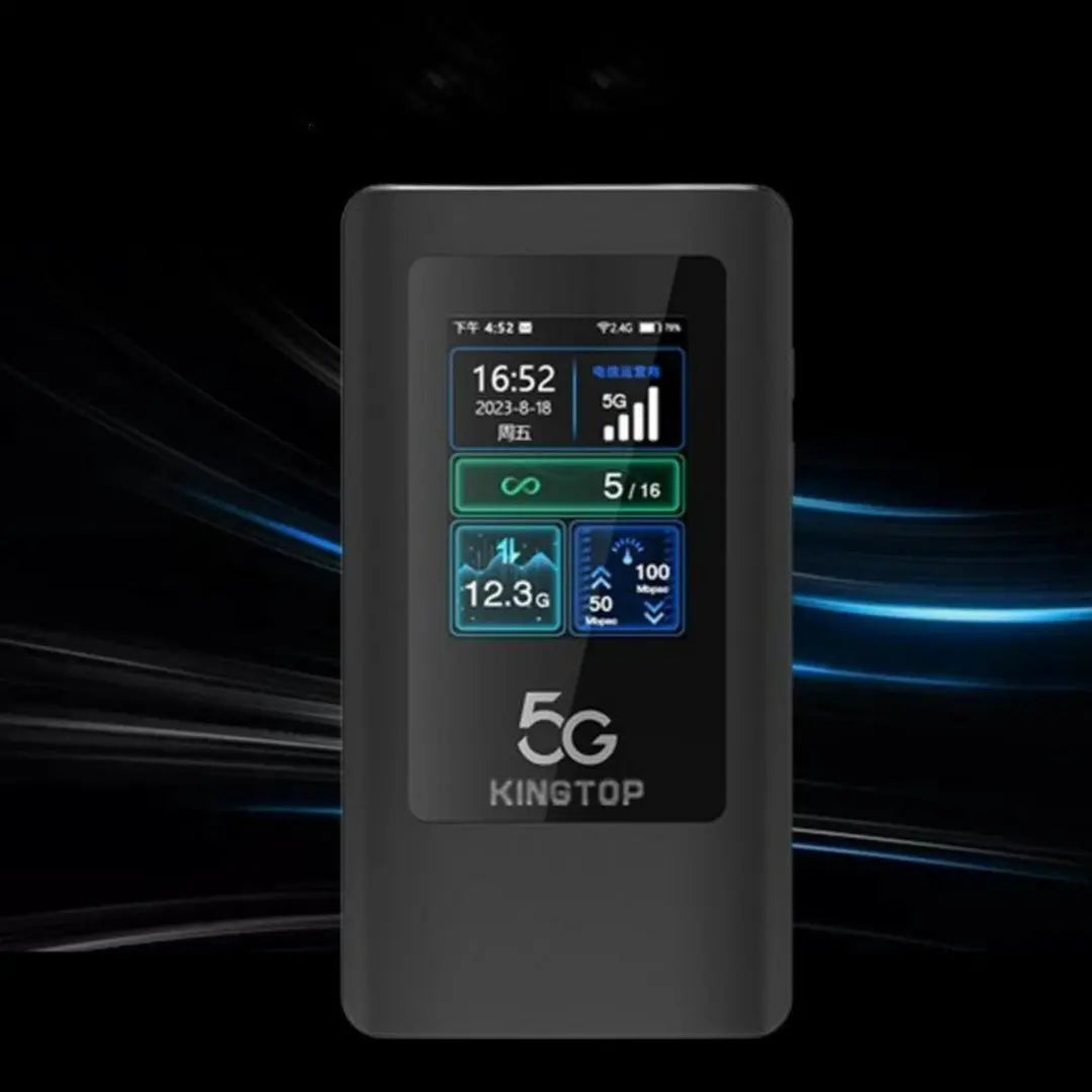 Ultra-Fast 5G Netcom 4400 MA Portable Wi-Fi Router - Stay Connected Anywhere!